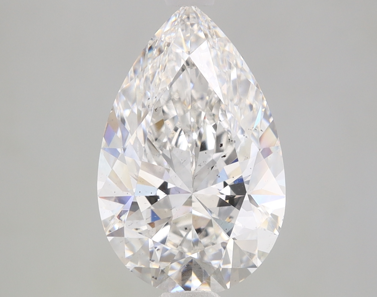 2.58 Carat Pear Cut Lab Diamond