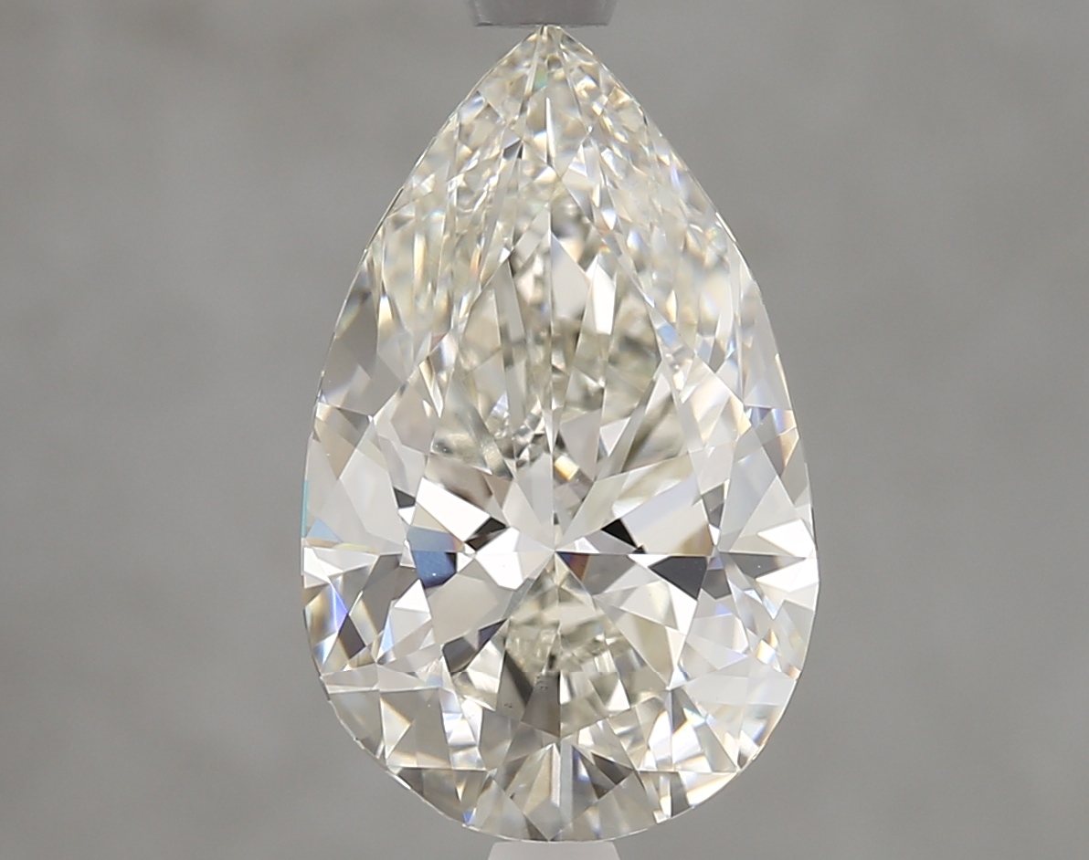 3.11 Carat Pear Cut Lab Diamond