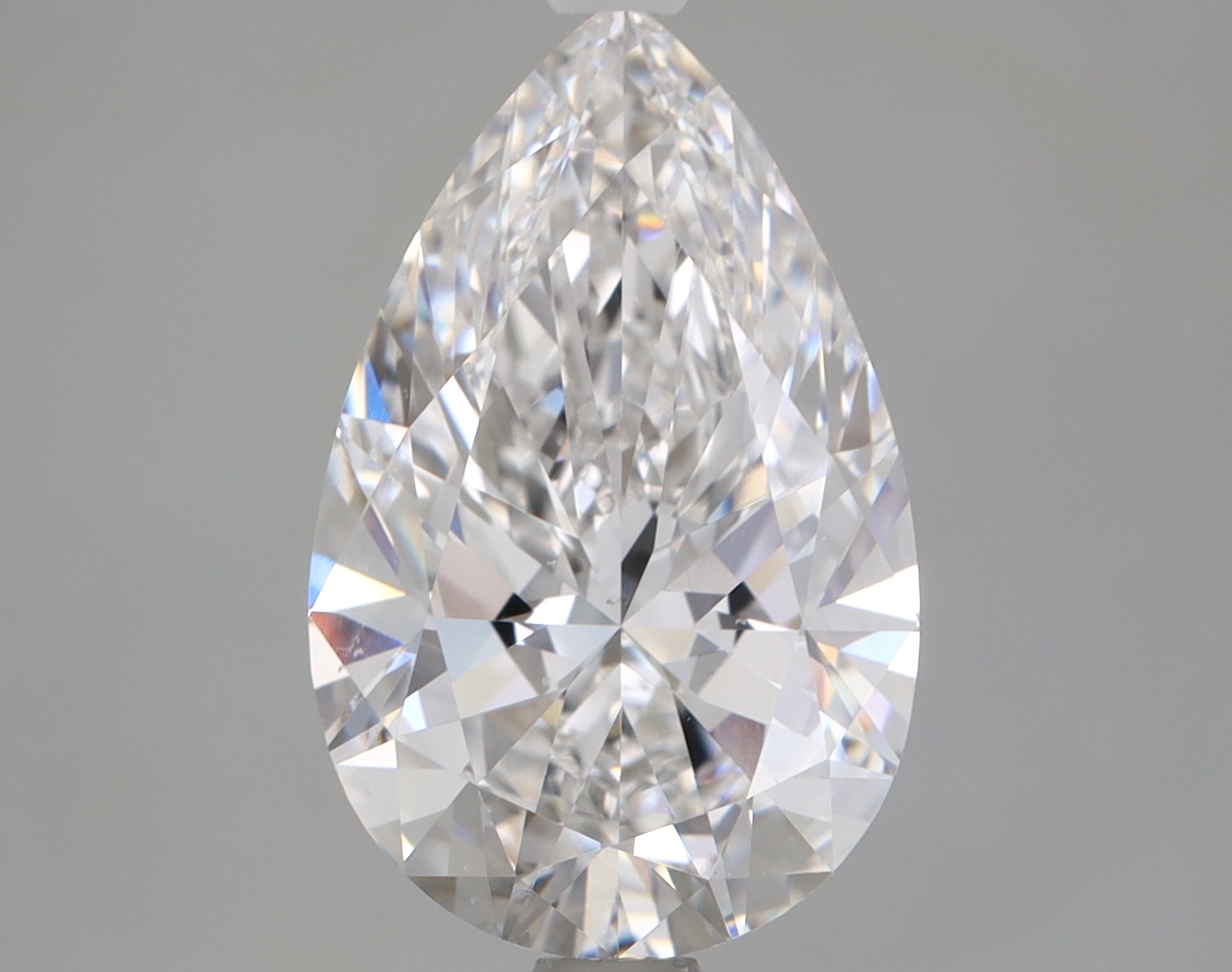 2.96 Carat Pear Cut Lab Diamond